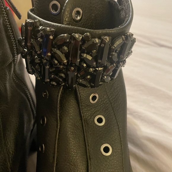 Karl Largerfield Paris combat boots - Picture 2 of 5
